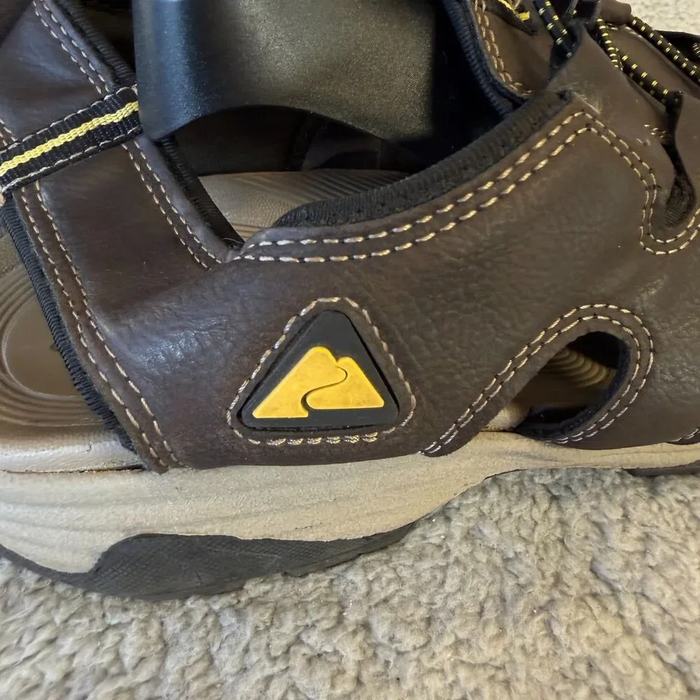 Ozark Trail Sandals 11 Bungee Tie Closed Toe Shoes Hiking Trail Water Fisherman